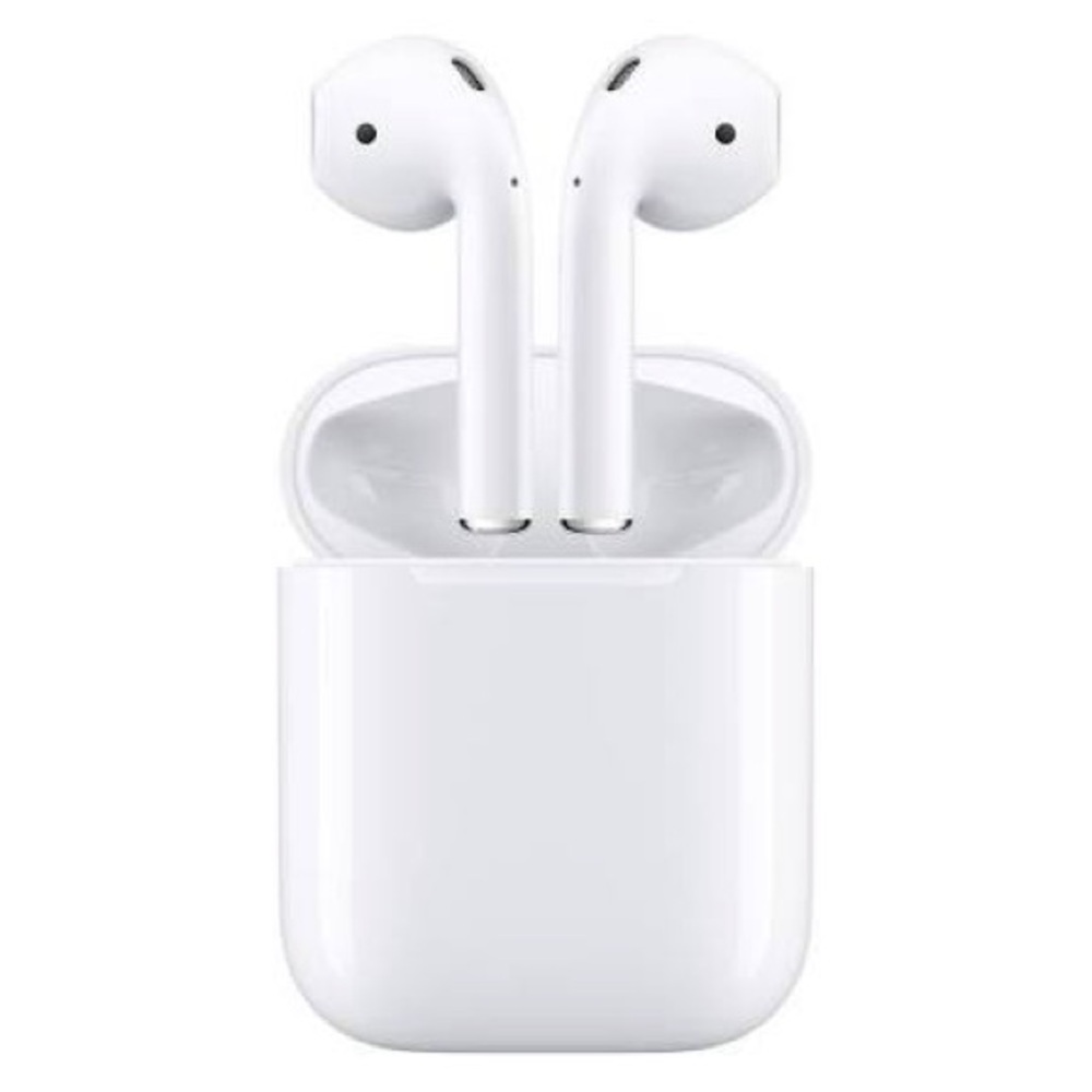 Apple AirPods Series 1, Two White Earbuds with Charging Case
